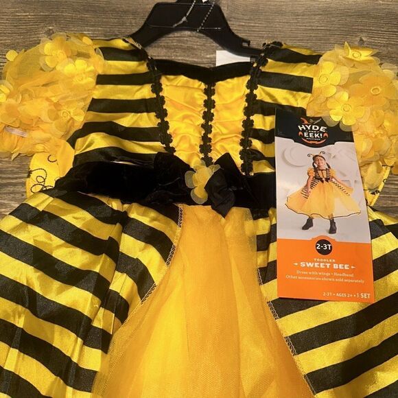 Toddler 2-3T Sweet Bee Hyde and Eek Boutique Costume. New. - Picture 2 of 5